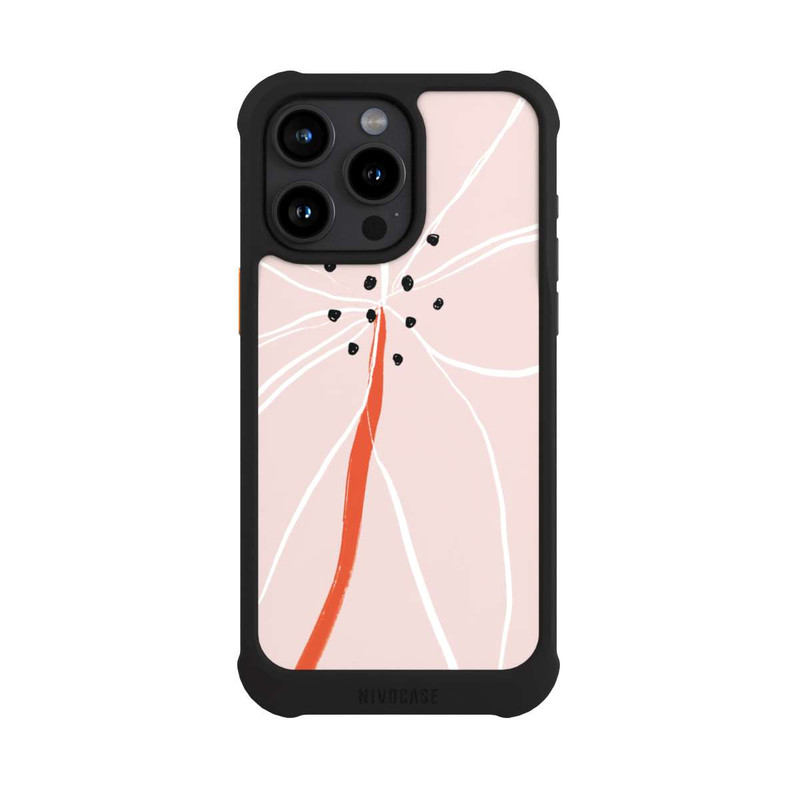 iPhone 15 Pro Max NIVOmax Abstrakte Blume Nr. 1
