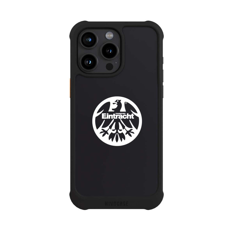 iPhone 15 Pro Max NIVOmax Logo Adler 1980 weiss