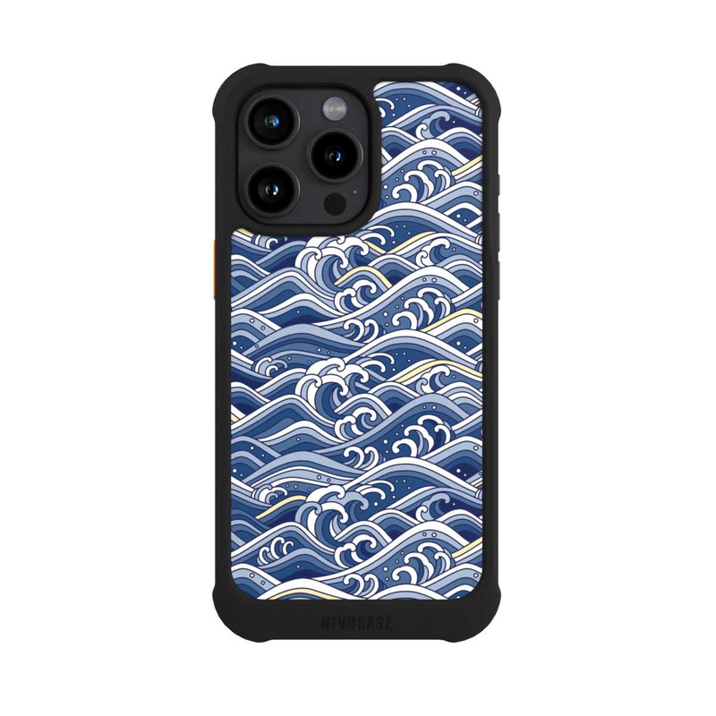 iPhone 15 Pro Max NIVOmax Oriental Wave Kanagawa