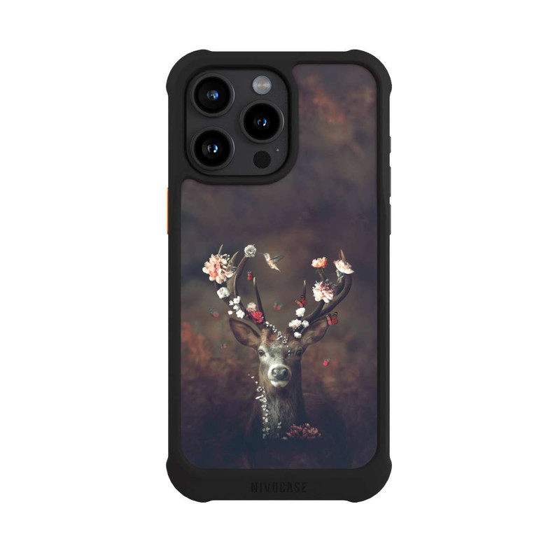 iPhone 15 Pro Max NIVOmax Fauna Flora Hirsch