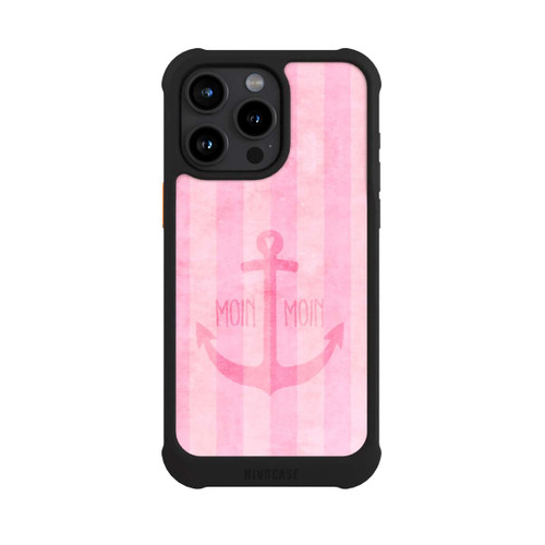Apple iPhone 15 Pro Max NIVOmax Moin Moin Stripes Pink