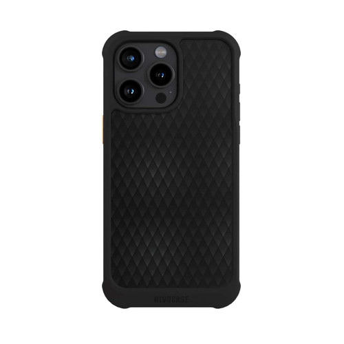 Apple iPhone 15 Pro Max NIVOmax Peau de Serpent Noire