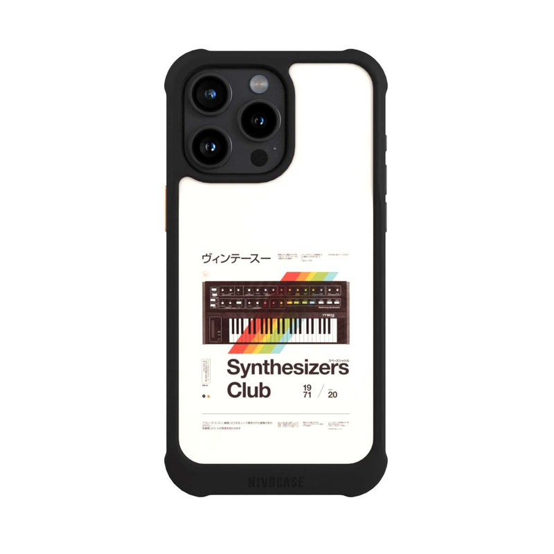 iPhone 15 Pro Max NIVOmax Synthe Club Print
