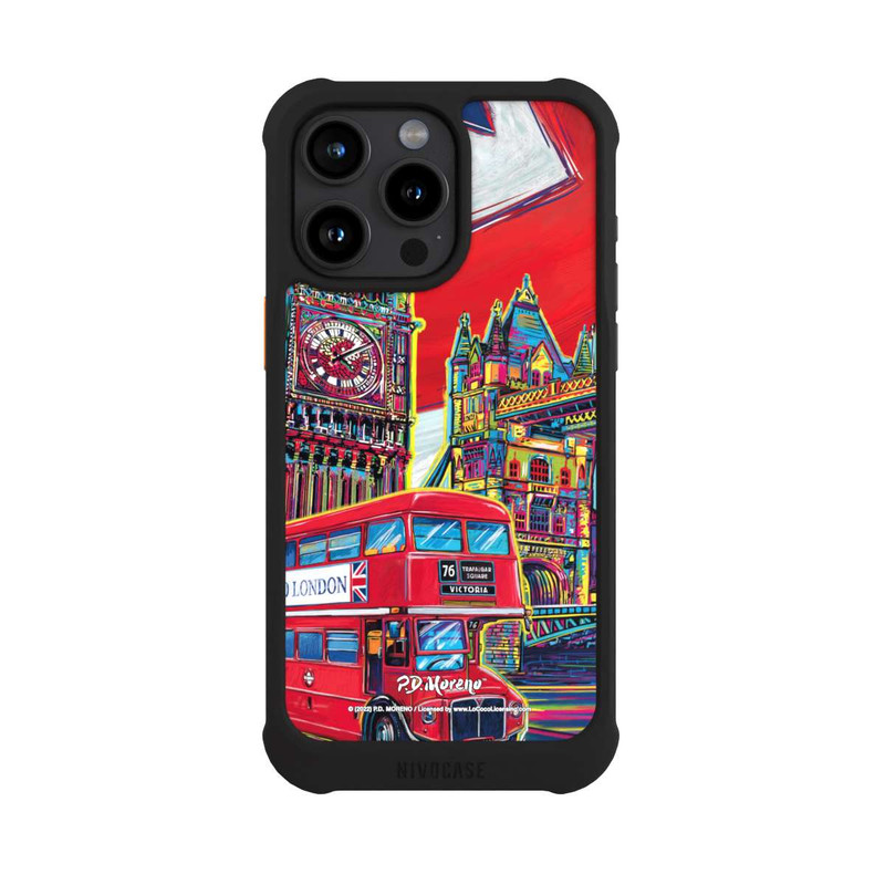 iPhone 15 Pro Max NIVOmax London City Art By P.D. Moreno