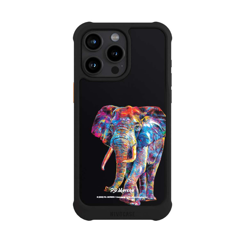 iPhone 15 Pro Max NIVOmax Elephant Art By P.D. Moreno