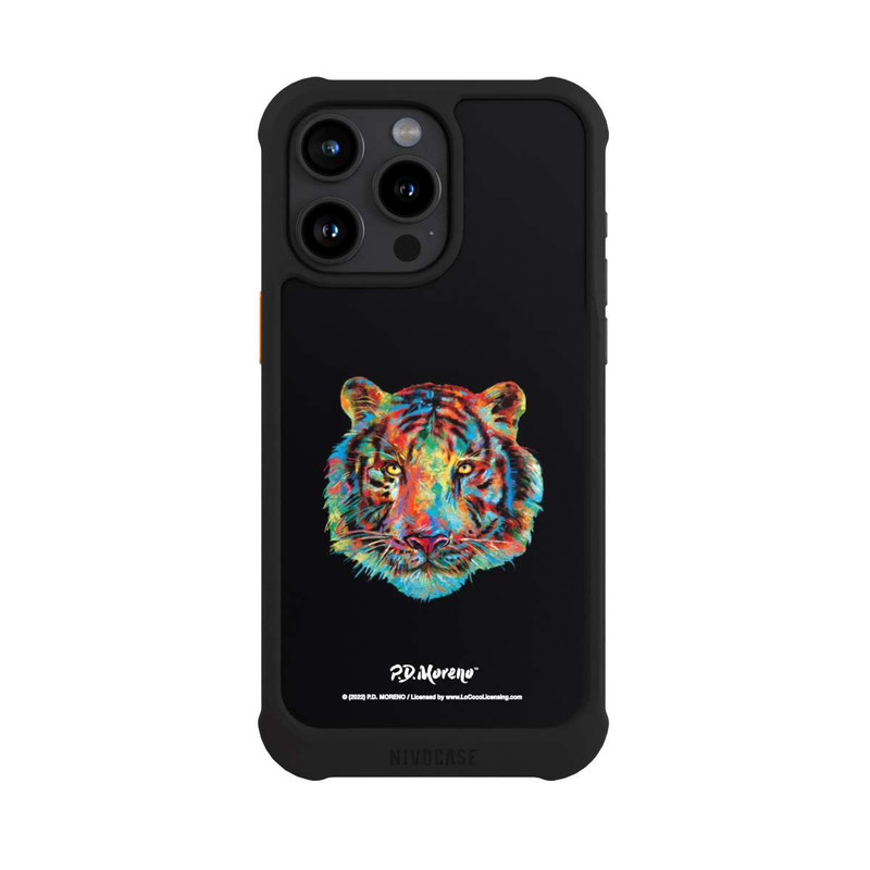 iPhone 15 Pro Max NIVOmax Tiger Art By P.D. Moreno