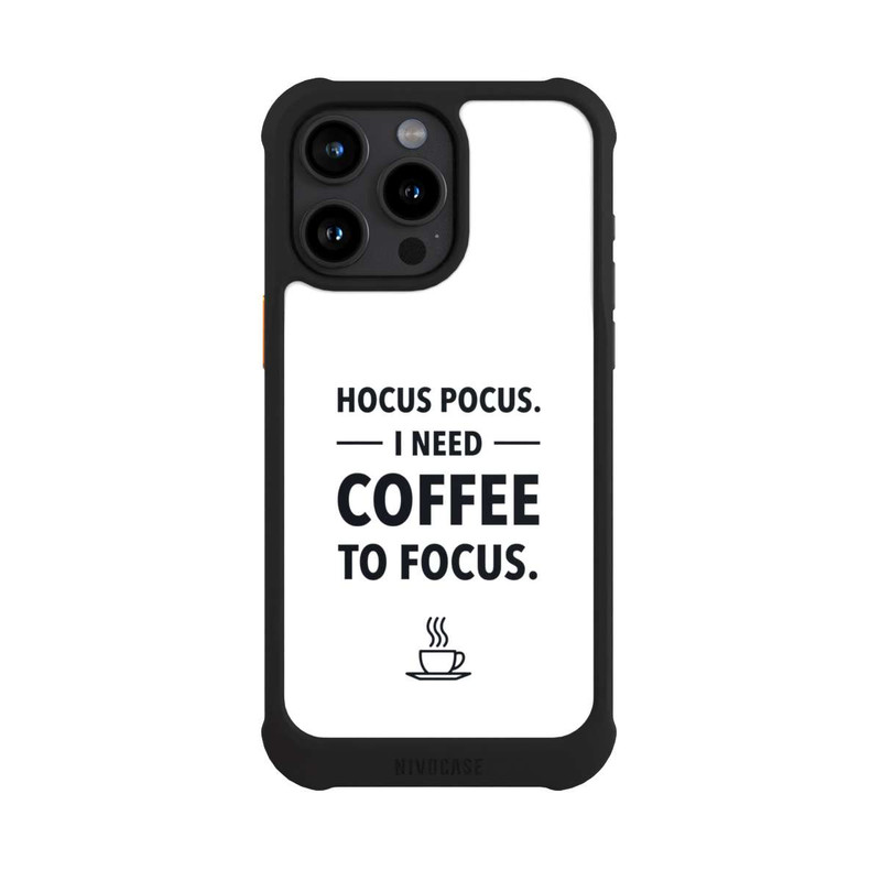 iPhone 15 Pro Max NIVOmax Hocus Pocus I Need Coffee
