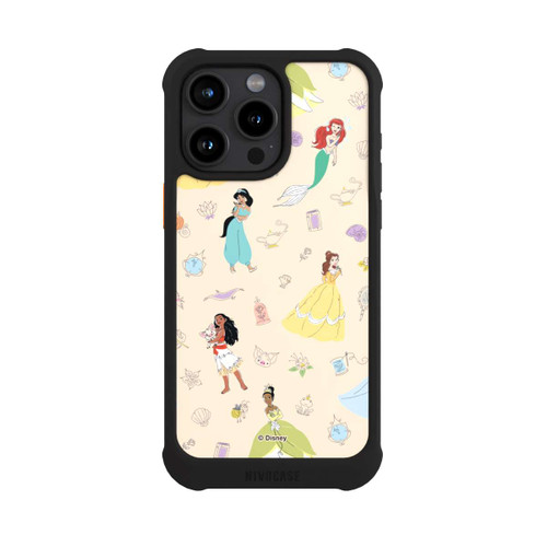 Apple iPhone 15 Pro Max NIVOmax Princess Pattern Beige Disney Princess