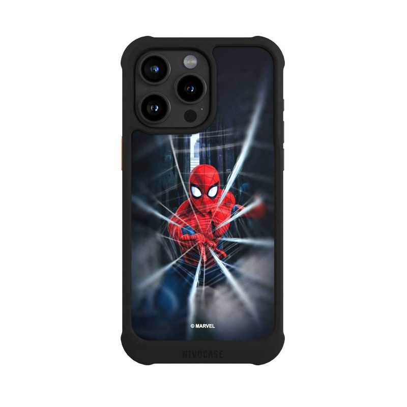 iPhone 15 Pro Max NIVOmax Spider-Man Webs In Action