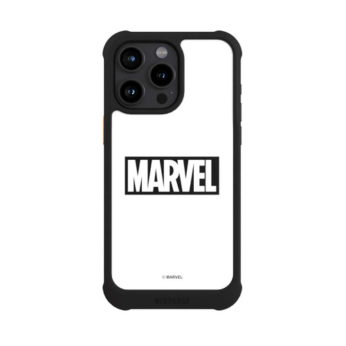 Apple iPhone 15 Pro Max NIVOmax Marvel Logo White
