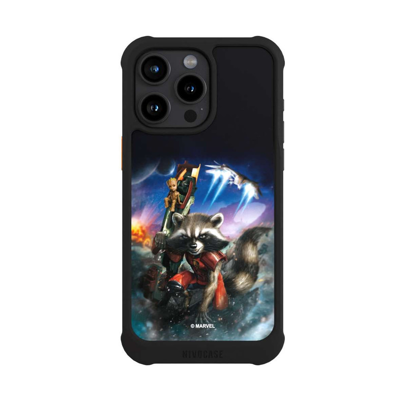 iPhone 15 Pro Max NIVOmax Rocket & Baby Groot Guardians Of The Galaxy
