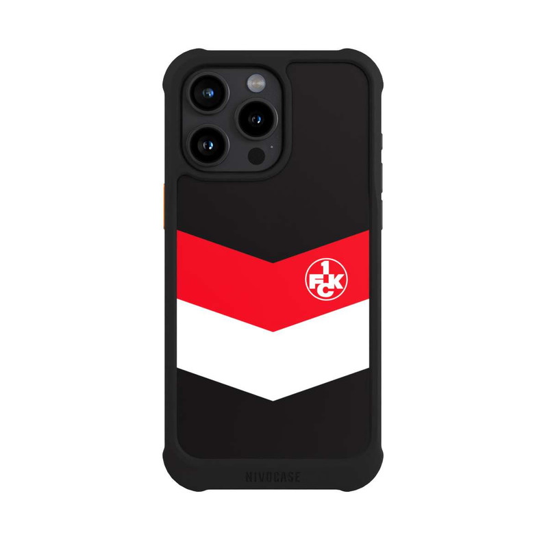 iPhone 15 Pro Max NIVOmax 1.FCK Blockstreifen Design