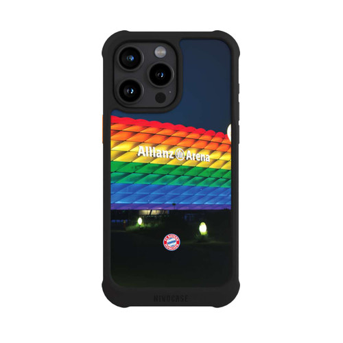 Apple iPhone 15 Pro Max NIVOmax Allianz Arena Regenbogen