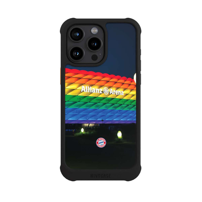 iPhone 15 Pro Max NIVOmax Allianz Arena Rainbow
