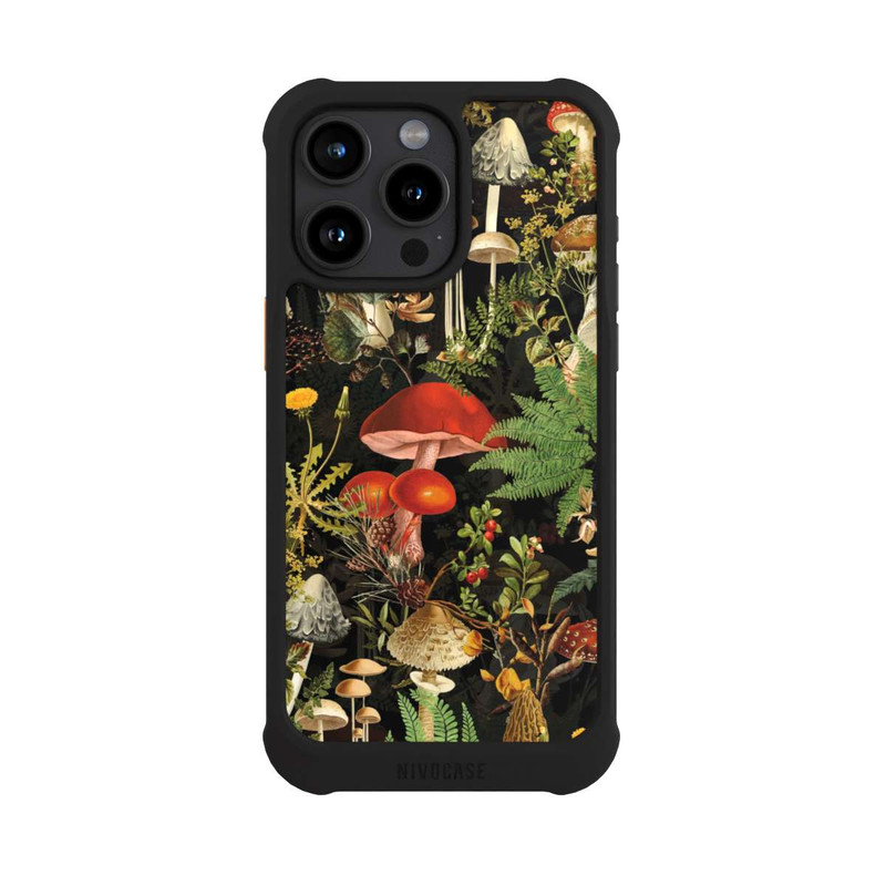 iPhone 15 Pro Max NIVOmax Verschiedene Pilze Im Wald