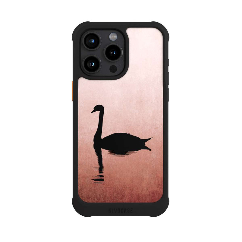 iPhone 15 Pro Max NIVOmax Der rote Schwan