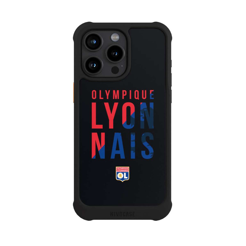 iPhone 15 Pro Max NIVOmax OL bleu et rouge