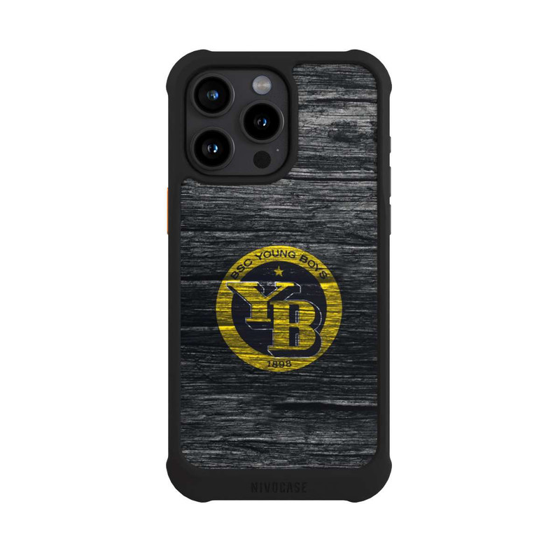 iPhone 15 Pro Max NIVOmax BSC YB Holzoptik