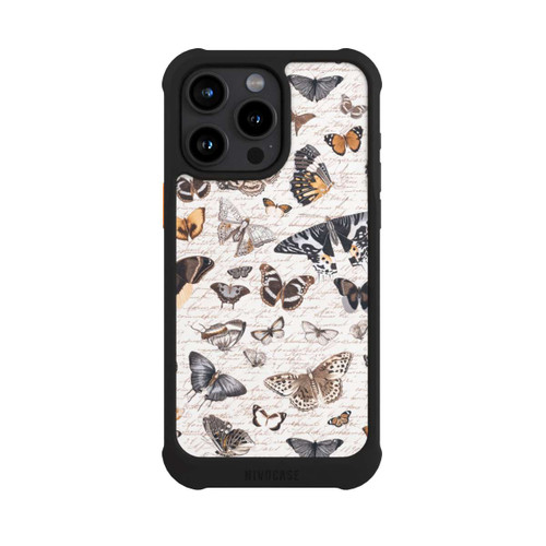 Apple iPhone 15 Pro Max NIVOmax Schmetterling Muster Boho