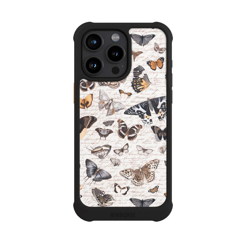 iPhone 15 Pro Max NIVOmax Butterfly Pattern Boho