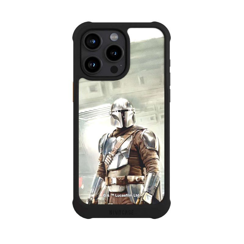 iPhone 15 Pro Max NIVOmax La Mandalorienne Comic Art