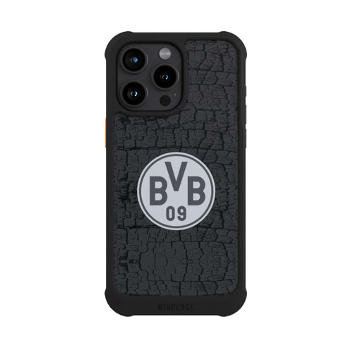 Apple iPhone 15 Pro Max NIVOmax BVB Trikot Kohle und Stahl