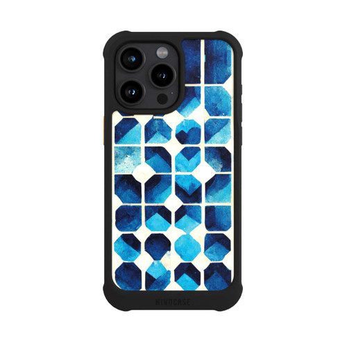 Apple iPhone 15 Pro Max NIVOmax Motif bleu