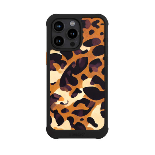 Apple iPhone 15 Pro Max NIVOmax motif lion marron clair
