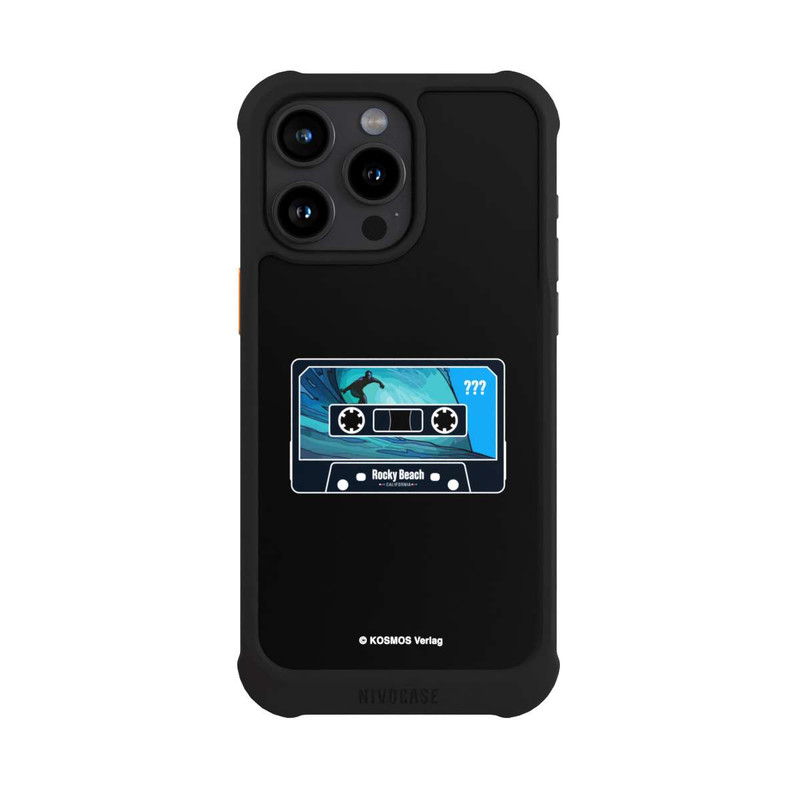 iPhone 15 Pro Max NIVOmax Rocky Beach Kassette Surfer