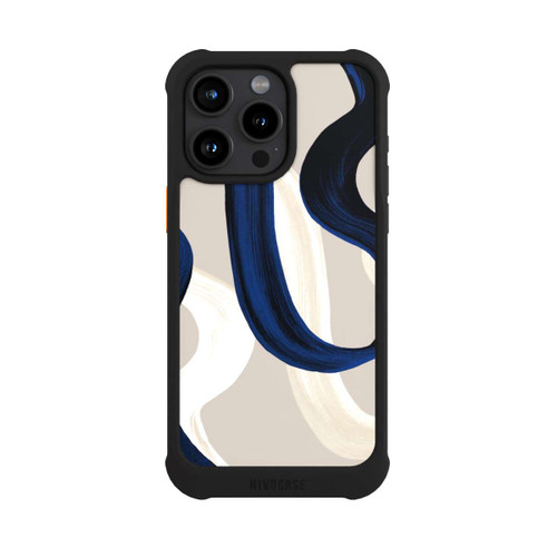 Apple iPhone 15 Pro Max NIVOmax Abstrakte Pinselstriche 80