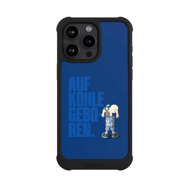 iPhone 15 Pro Max NIVOmax S04 Auf Kohle geboren - Erwin