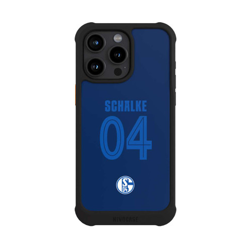 Apple iPhone 15 Pro Max NIVOmax Schalke 04 Dunkelblau