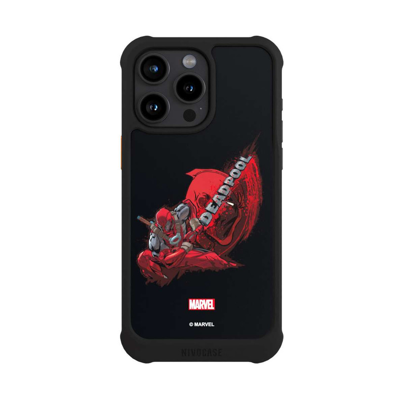 iPhone 15 Pro Max NIVOmax Deadpool in Action