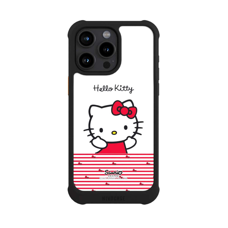 iPhone 15 Pro Max NIVOmax Hello Kitty Lines and Bows 
