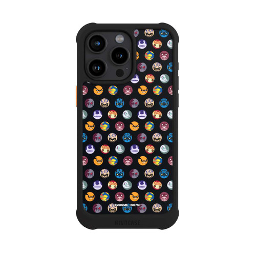 Apple iPhone 15 Pro Max NIVOmax Bijuu Muster Schwarz