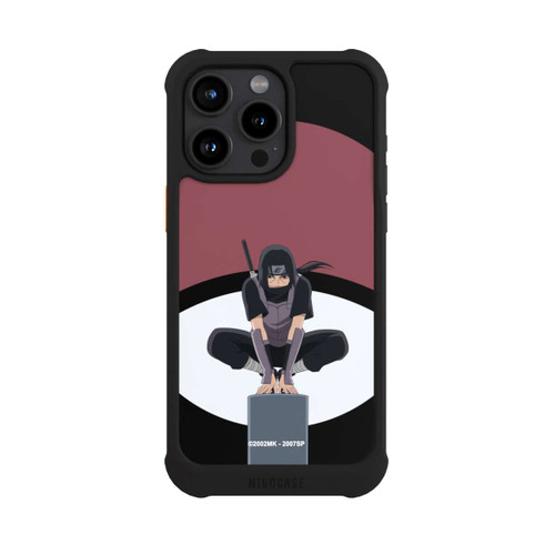 Apple iPhone 15 Pro Max NIVOmax Itachi Uchiha Symbol schwarz