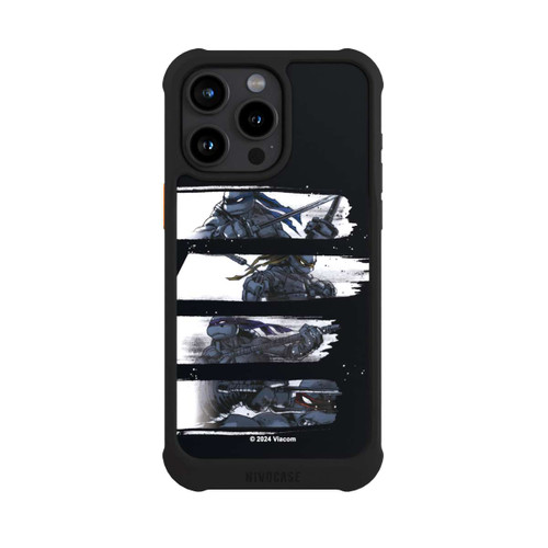 Apple iPhone 15 Pro Max NIVOmax TMNT Black and White Scratch