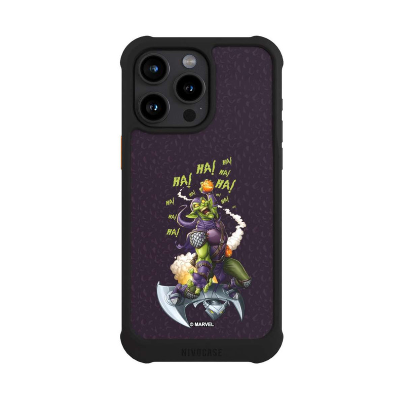 iPhone 15 Pro Max NIVOmax Green Goblin Pumpkin Bomb
