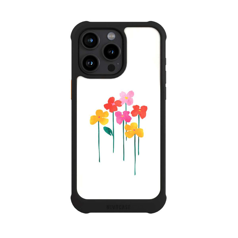 iPhone 15 Pro Max NIVOmax Kleine glückliche Blumen