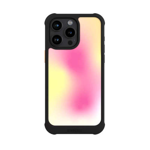 Apple iPhone 15 Pro Max NIVOmax Aura Gelb Pink