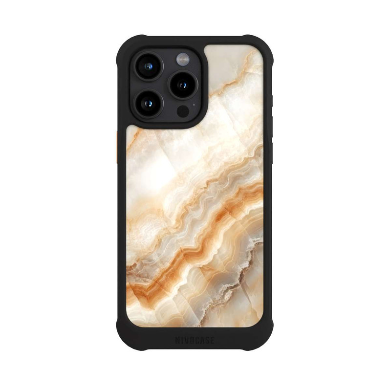 iPhone 15 Pro Max NIVOmax Marbre Miel