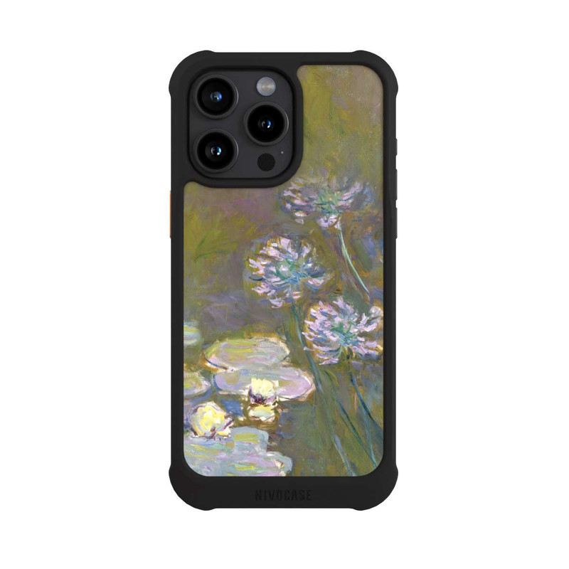 iPhone 15 Pro Max NIVOmax Waterlilies and Agapanthus