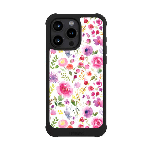 Apple iPhone 15 Pro Max NIVOmax Roses Flowers Purple