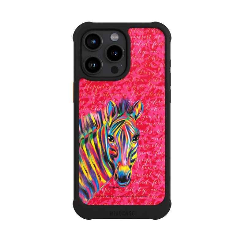 iPhone 15 Pro Max NIVOmax Zebra bunt