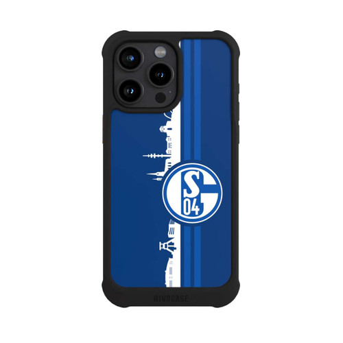 Apple iPhone 15 Pro Max NIVOmax Schalke 04 Skyline Blau
