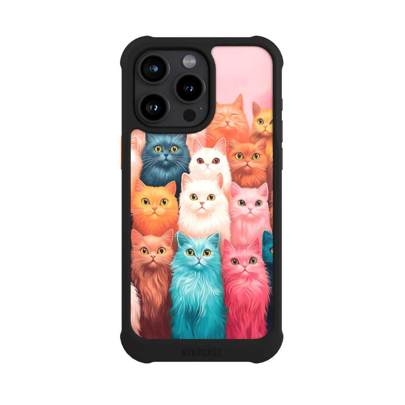 iPhone 15 Pro Max NIVOmax Cats Looking