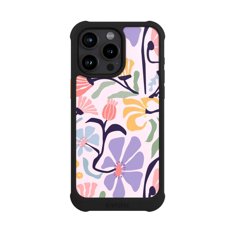 iPhone 15 Pro Max NIVOmax Flower Market Ibiza Pink