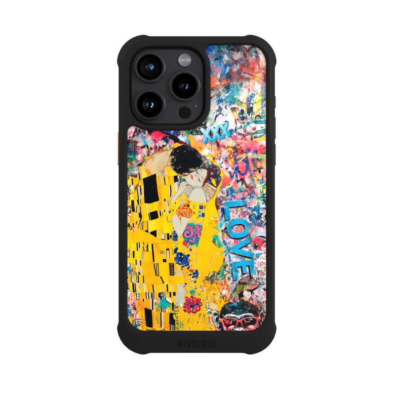 iPhone 15 Pro Max NIVOmax Graffiti Kiss