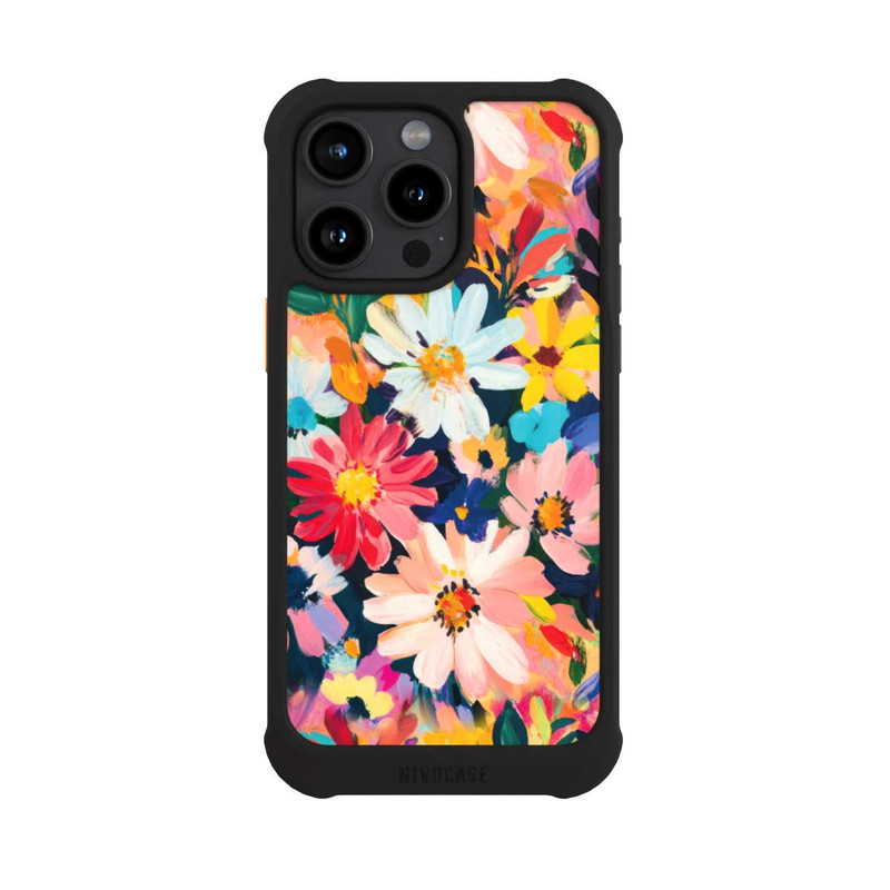 iPhone 15 Pro Max NIVOmax Spring Flowers Painted
