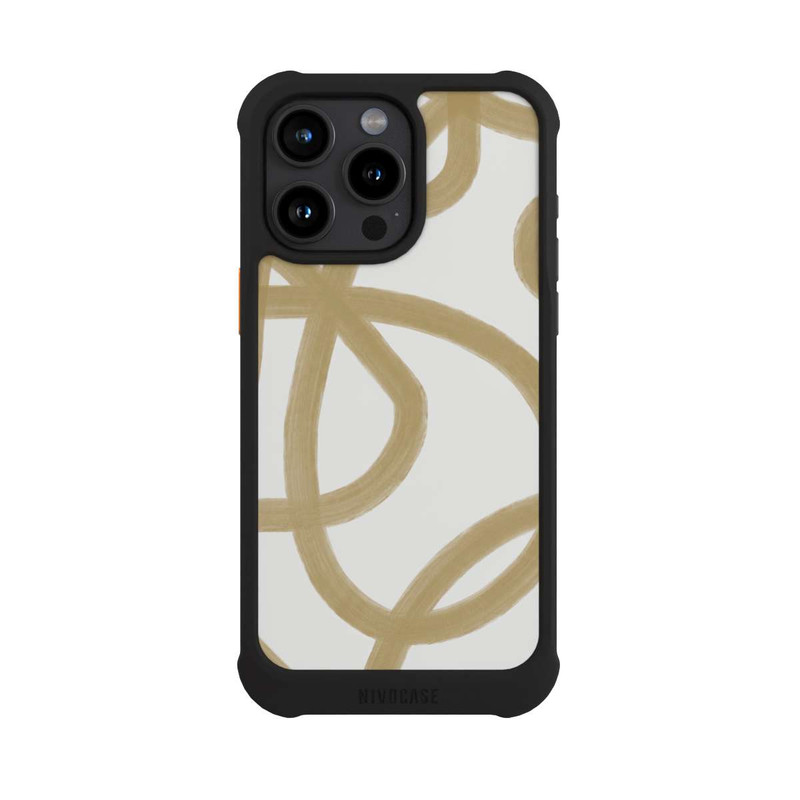 iPhone 15 Pro Max NIVOmax Laced Up Beije